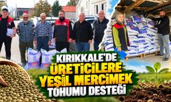 Kırıkkale’de üreticilere yeşil mercimek tohumu desteği