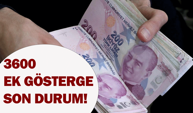 3600 Ek Gösterge Son Durum! 02.02.2026