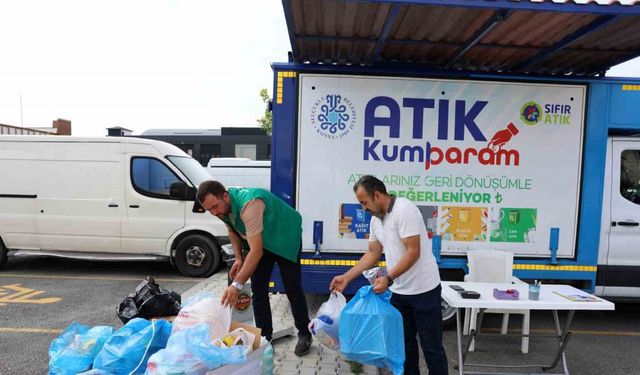 Selçuklu’da atıklar, ev ekonomisine katkı sağlıyor