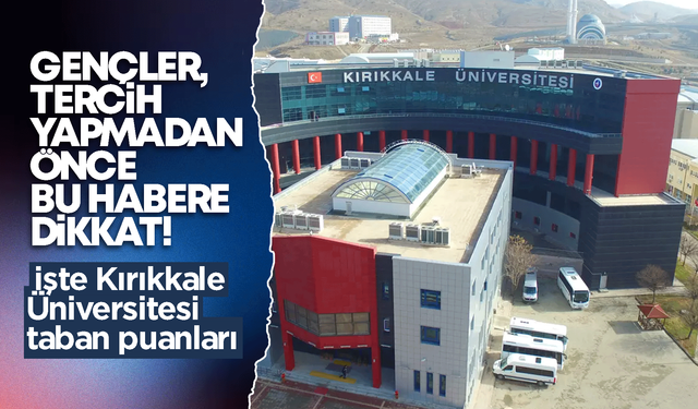 Kırıkkale Üniversitesi bölümleri