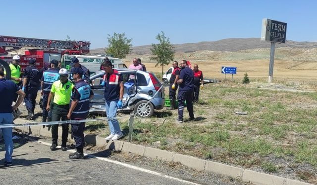 Nevşehir’de trafik kazası: 1 ölü, 4 yaralı