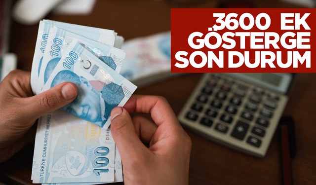 3600 ek gösterge son durum! 22 Ekim 2024