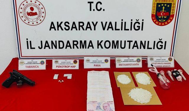 Aksaray'daki uyuşturucu operasyonunda 3 tutuklama