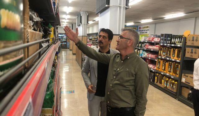 Seydişehir'de zabıta ekipleri marketleri denetledi