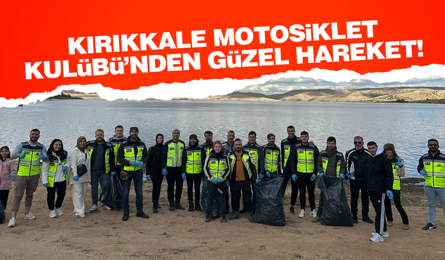 Kırıkkale Motosiklet Kulübü’nden güzel hareket!