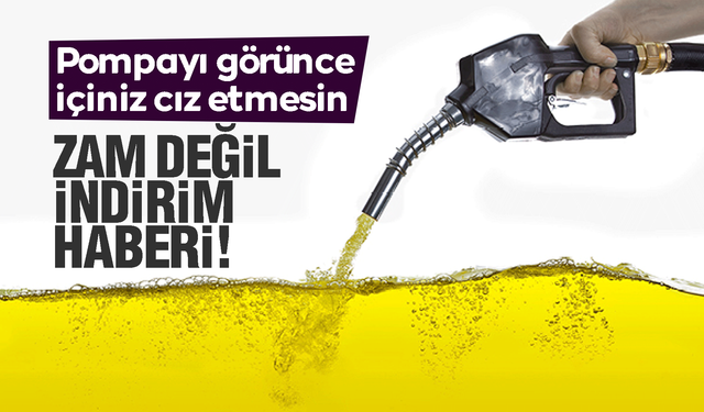 Benzine bir indirim daha!