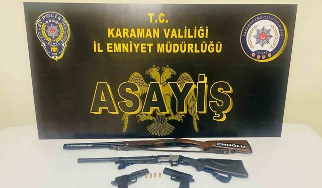 Karaman’da aranan 10 kişiden 6’sı tutuklandı
