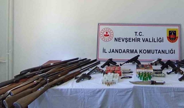 Nevşehir’de maganda operasyonu: 9 gözaltı