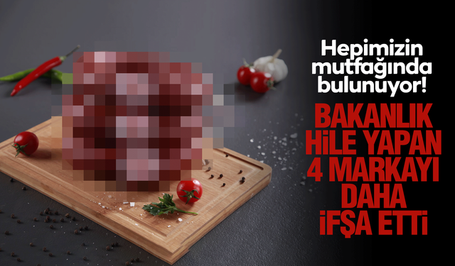 Tarım ve Orman Bakanlığı hileli gıdaları açıkladı! 4 yeni sucuk markası listede!