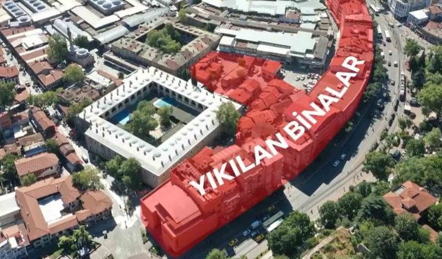 Bakan Kurum: "Bursa’mızın kalbi Tarihi Hanlar ve Çarşılar Bölgesi nefes aldı"
