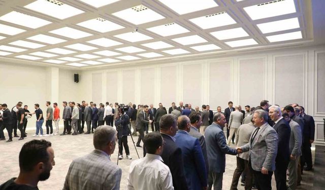 Başkan Palancıoğlu, mesai arkadaşlarıyla bayramlaştı