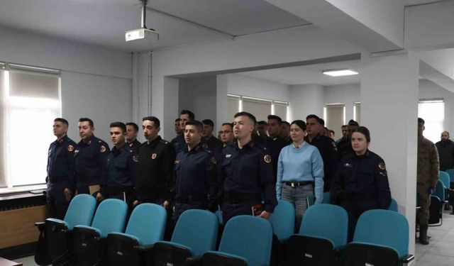 Eskişehir İl Jandarma Komutanlığı personeline yönelik hizmet içi eğitim
