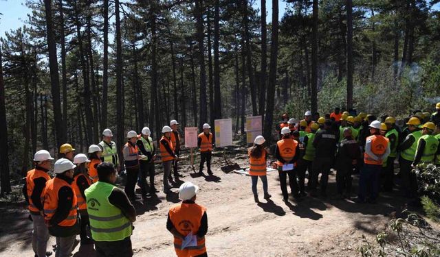 Eskişehir’de Orman Üretim Tatbikatları sona erdi