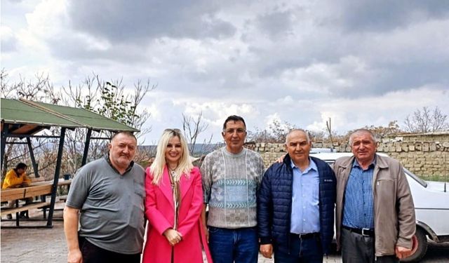 Kalecikli köylüler, yağmur duasına çıktı