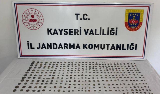 Kayseri’de tarihi eser operasyonu