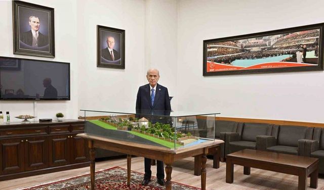 MHP lideri Bahçeli’nin talimatıyla inşasına başlanan Devlet Bey Konağı tamamlandı
