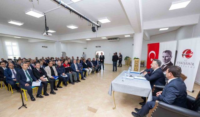 Muhtarlar toplantısının 2’nci etabı Günyüzü İlçesi’nde gerçekleştirildi