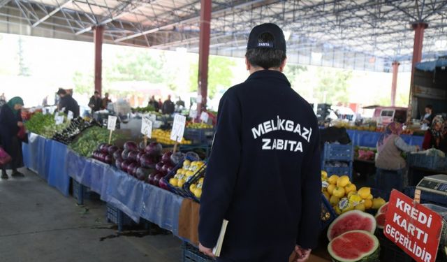 Pazar yerlerinde denetim