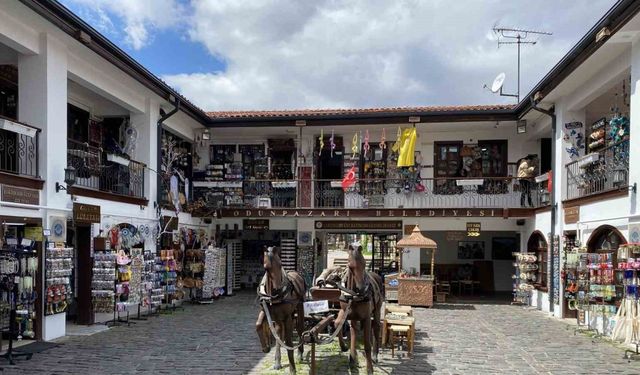 Tarihi bölge bayram yoğunluğu sonrası sessizleşti