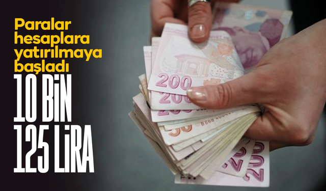 Kırıkkaleliler dikkat! Paralar hesaplara yatırılmaya başladı! Tam 10 bin 125 lira!