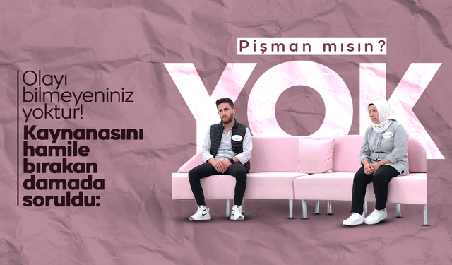 Kaynanasını hamile bırakan Cuma Doğan’dan ilginç yanıt!