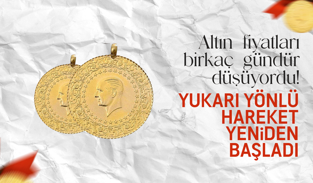 Altın yeniden hareketlenmeye başladı!