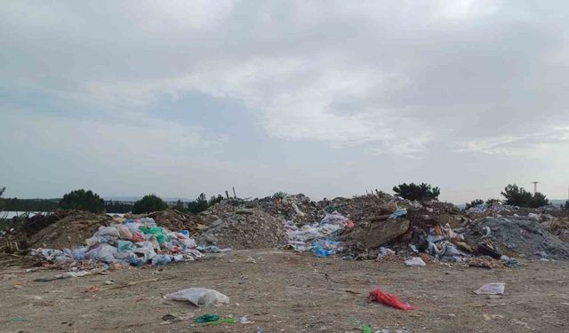 Açık alana atık döken belediyeye 1,8 milyon lira ceza