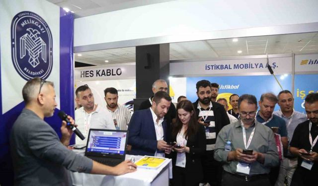 Melikgazi Belediyesi, İş Sağlığı Ve Güvenliği Fuarında stant açtı