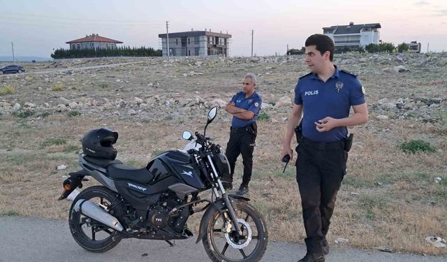 Ehliyetsiz motosiklet sürücüsüne ceza