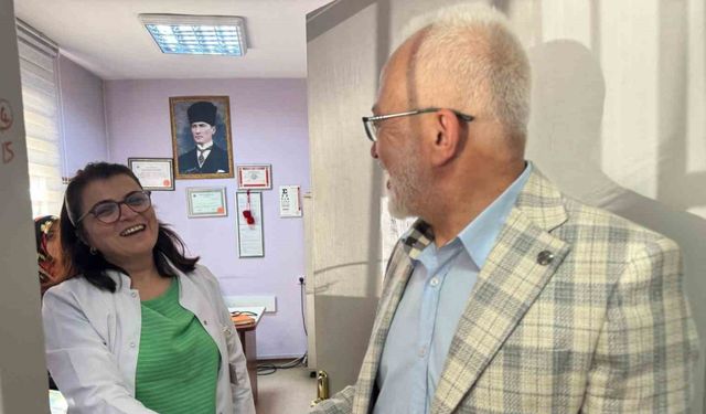 İl Sağlık Müdürü Bildirici, Tepebaşı’ında sağlık hizmetlerini inceledi