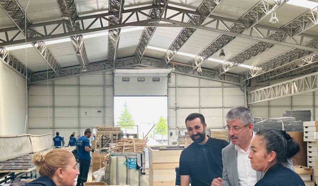 Milletvekili Çopuroğlu; fabrika ziyaretleriyle programlarına başladı