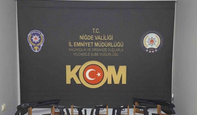 Ruhsatsız silah operasyonu: 16 şüpheli gözaltında