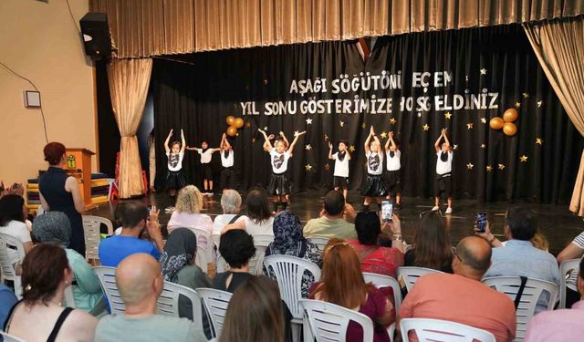 Tepebaşı miniklerinin mezuniyet sevindi