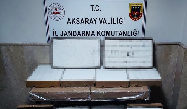 Yolcu otobüsünde 87 bin dolu makaron ele geçirildi