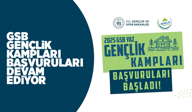 GSB Yaz Gençlik Kampları Başvuruları Devam Ediyor: Son Tarih 13 Temmuz 2025