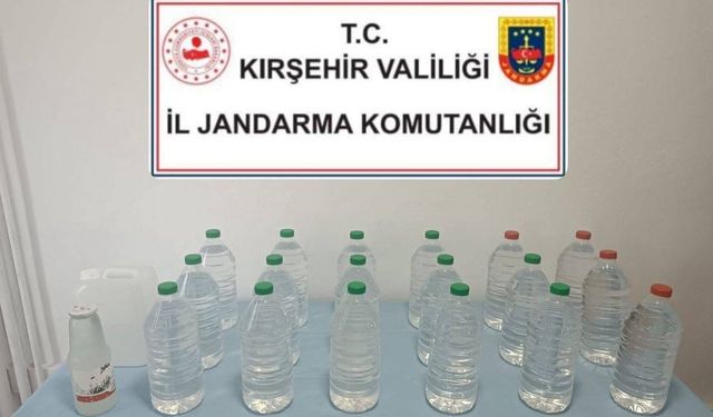 Kaçak alkol operasyonu