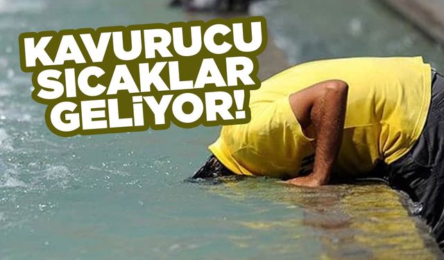Kırıkkale’de pazartesi günü sıcaklık 37 dereceye yükseliyor