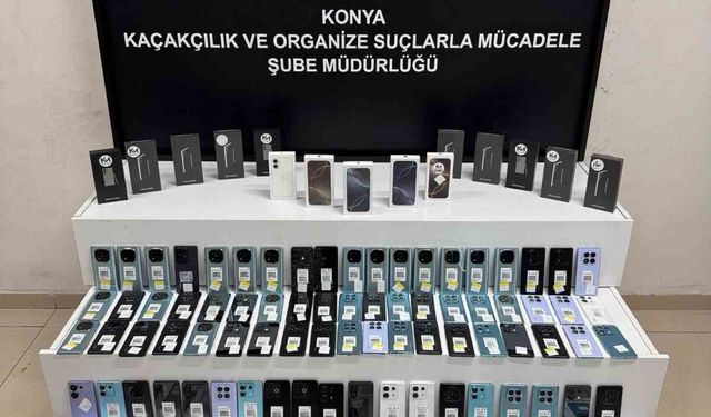 2.5 milyon lira değerinde kaçak cep telefonu ele geçirildi