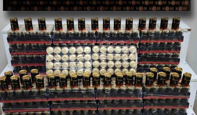 Bin 344 kaçak ürün ele geçirildi: 1 gözaltı