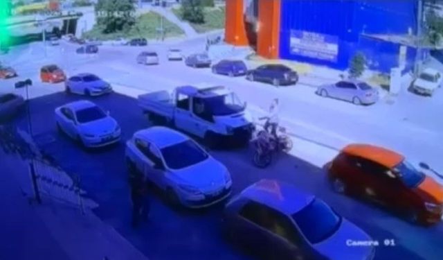 Motosiklet kazasında sürücü metrelerce havaya savruldu: 1 kişi yaralandı