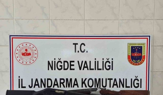 Ruhsatsız silah operasyonu: 4 kişi hakkında adli işlem başlatıldı