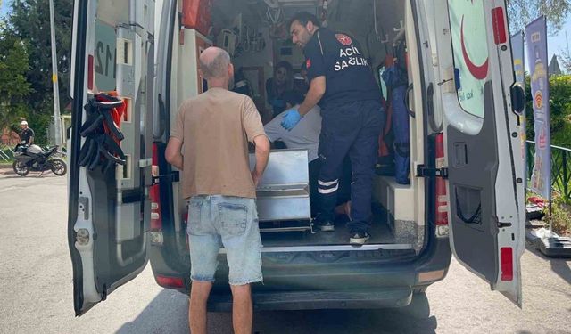 2’nci kattan market tentesine düşen kadının yakınları esnafa küfürler yağdırdı