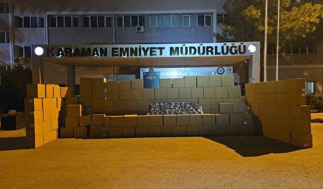 3 milyon 300 bin adet boş makaron ele geçirildi