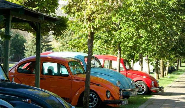 50 aracın katıldığı ’Vosvos’ kampı renkli görüntülere sebep oldu