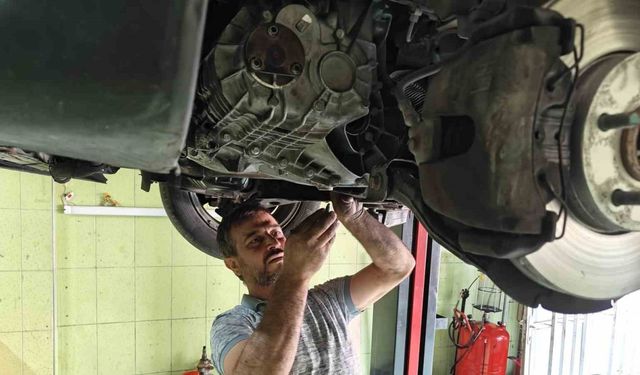 Araçlardaki yağ kaçağı yangına sebep oluyor