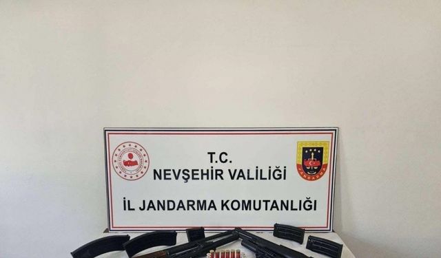 Evden cephane çıktı