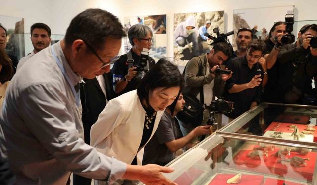 Japonya Altes Prensesi Mikasa, Kalehöyük Arkeoloji Müzesi’ni gezdi