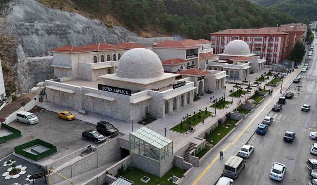 Kızılcahamam’da açılan Büyük Kaplıca’ya yoğun ilgi