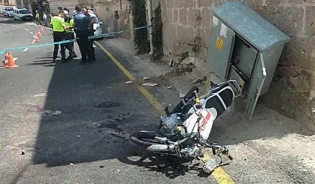 Motosikletle okula giden öğrenciler kaza yaptı: 2 ağır yaralı