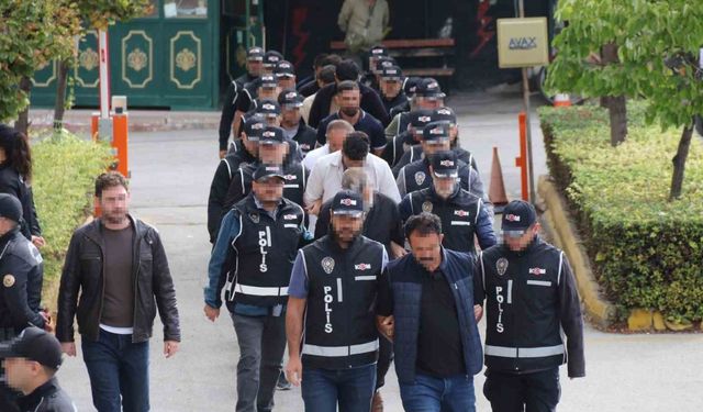 Tefecilik operasyonunda 5 tutuklama